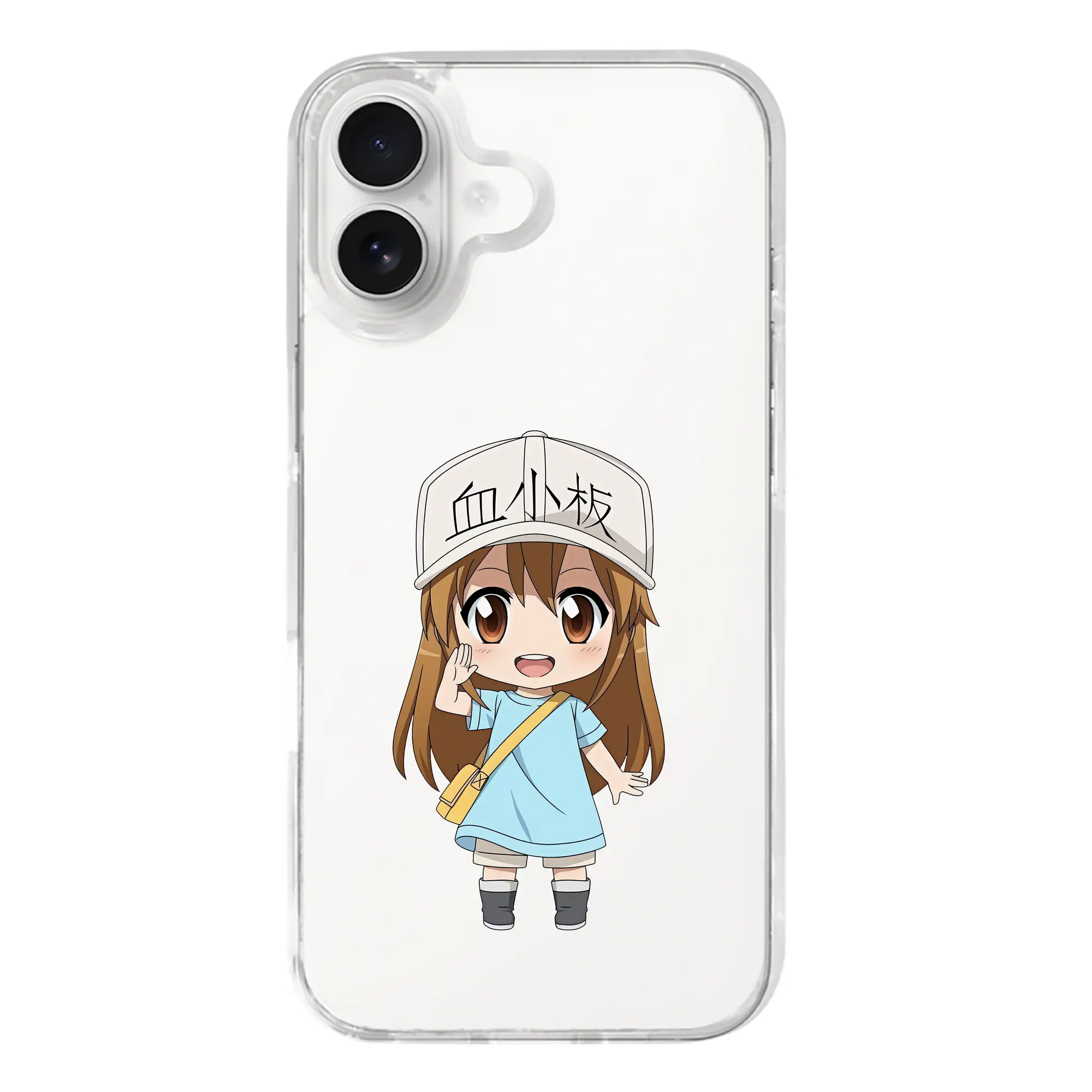 はたらく細胞 グッズ,血小板 - iPhone 17シリーズ 透明スマホケース – 薄型・耐衝撃・精密フィット保護カバー